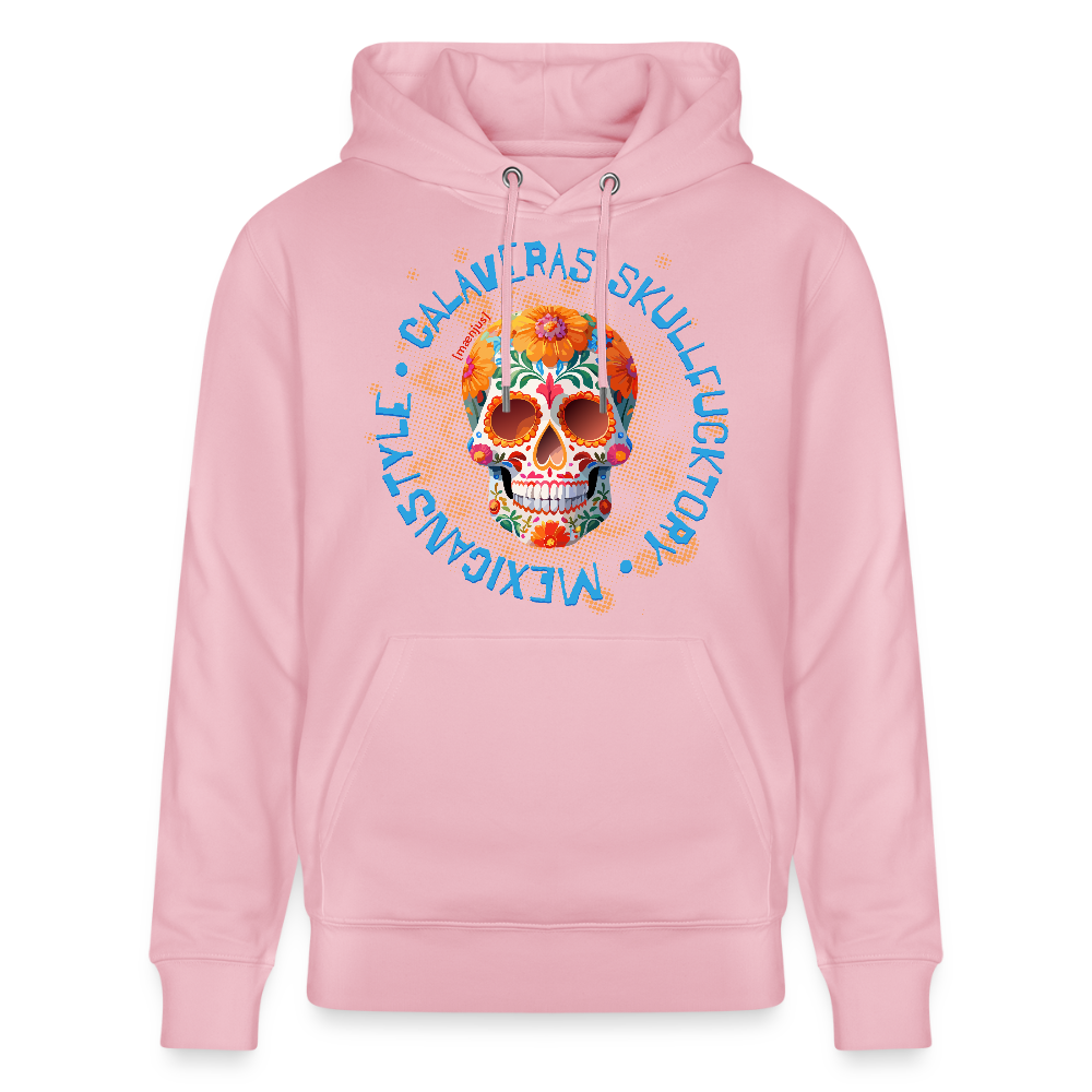 Unisex Hoodie mit CALAVERAS MEXICANSTYLE PRINT - Hellrosa