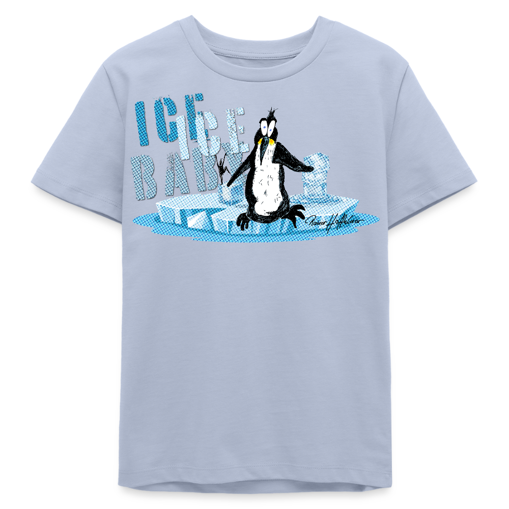 MNJS TEENS Bio T-Shirt mit ICE ICE BABY PRINT - Lavendel-Violett