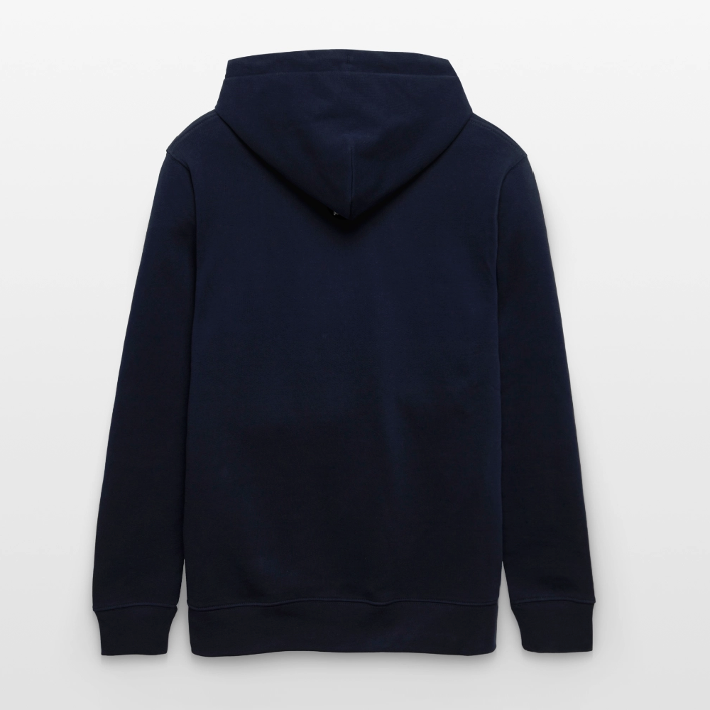 Unisex Hoodie mit ISCH GRAD SCHWIERIG PRINT - Navy