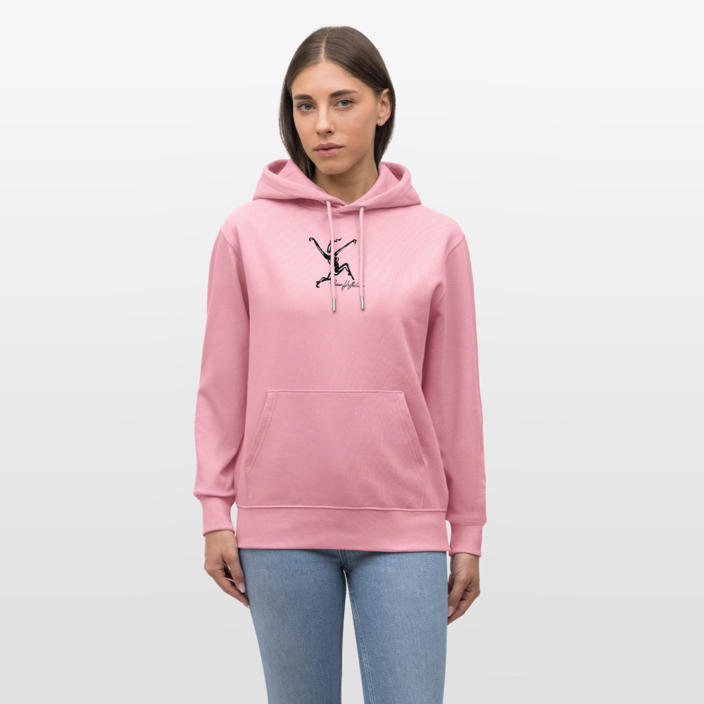 Unisex Bio-Hoodie mit TUSCHEWEIBCHEN PRINT - Lila Traum