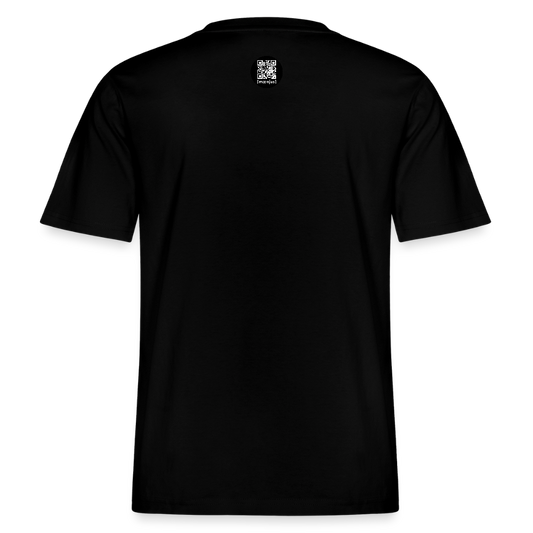 Unisex Bio-T-Shirt mit BLACK MANDALA PRINT - Schwarz