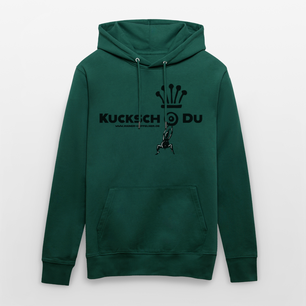 Unisex Hoodie mit KUCKSCH DU PRINT - Forest