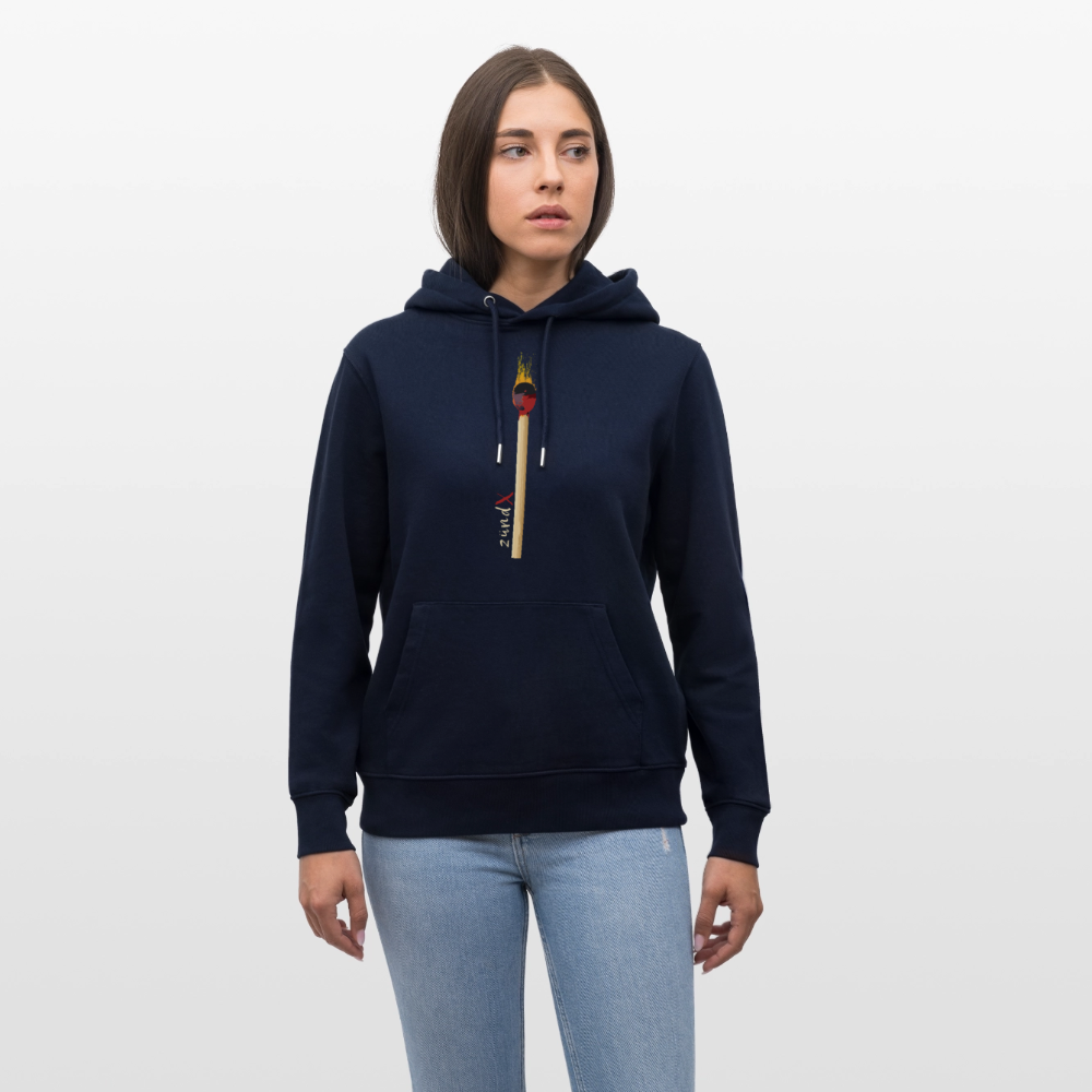 Unisex Hoodie mit zündX PRINT - Navy
