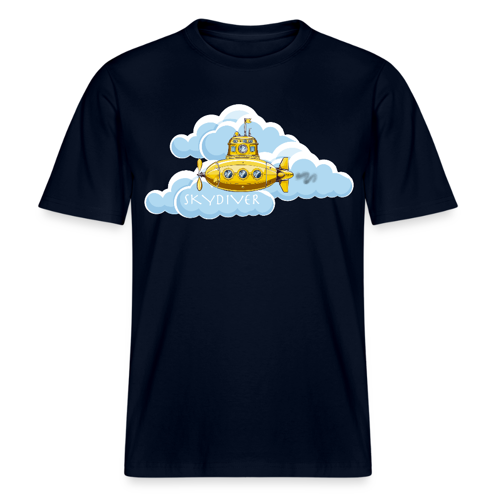 Unisex Bio-T-Shirt mit SKYDIVER PRINT - Navy
