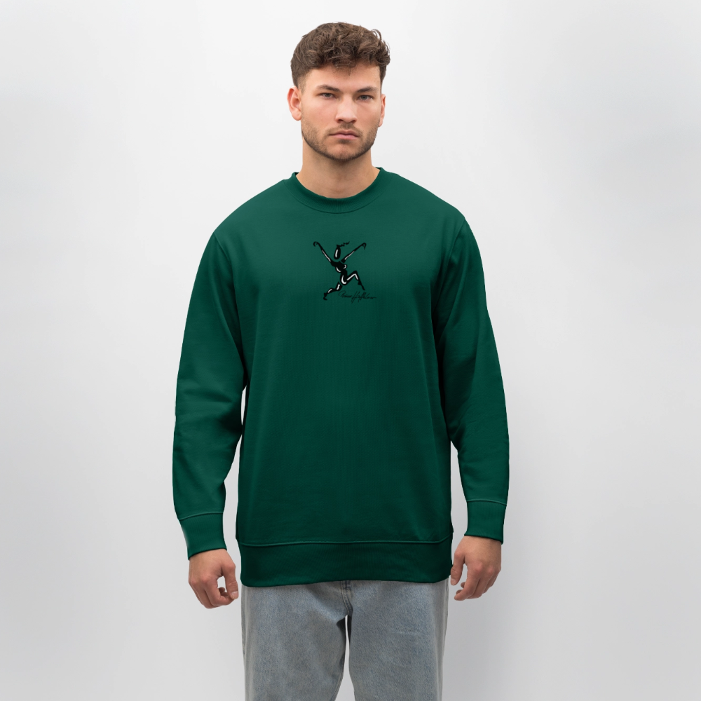 Unisex Bio-Sweatshirt mit TUSCHEWEIBCHEN PRINT - Forest