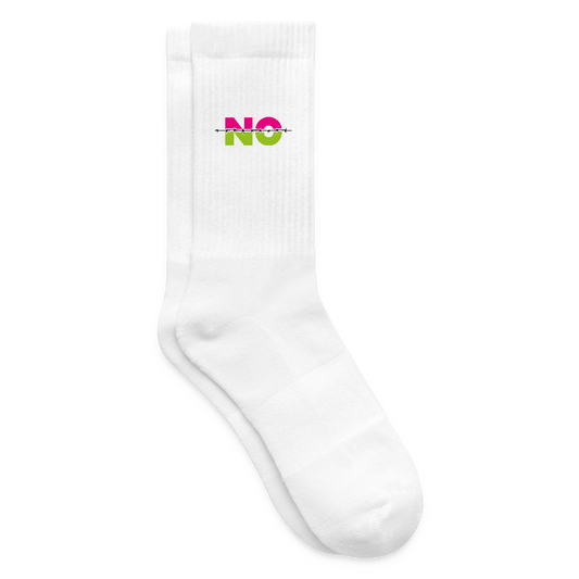 Tennissocken mit NO Print - Weiß
