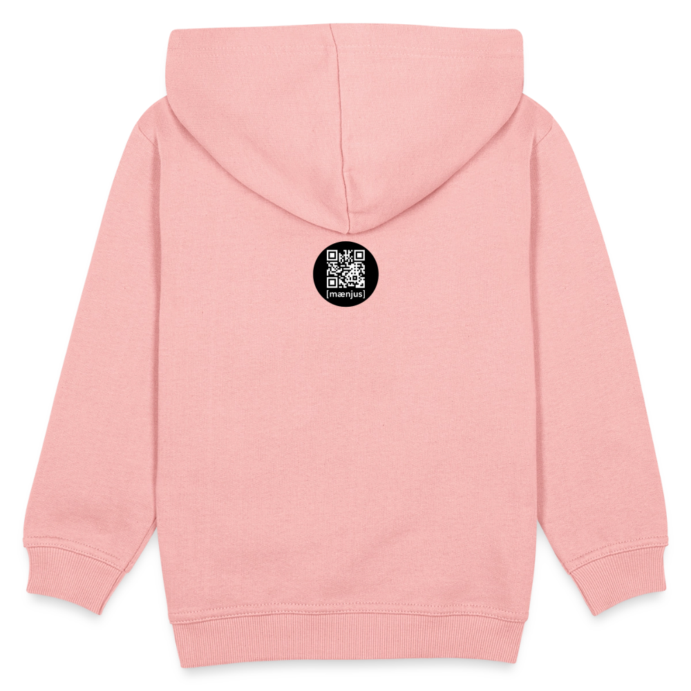 MNJS KIDS Premium Hoodie mit REDEYE ELEPHANT DISTRICT PRINT - Kristallrosa