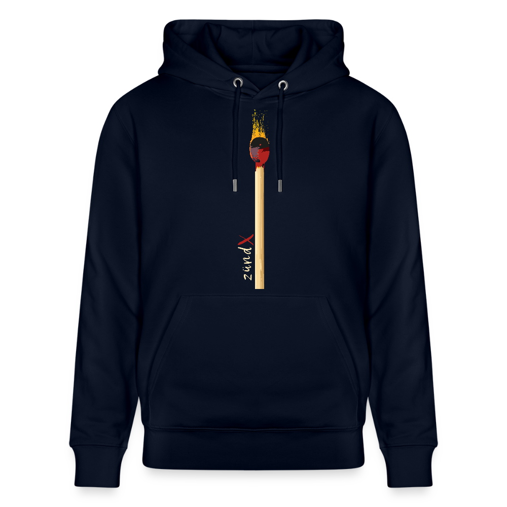 Unisex Hoodie mit zündX PRINT - Navy