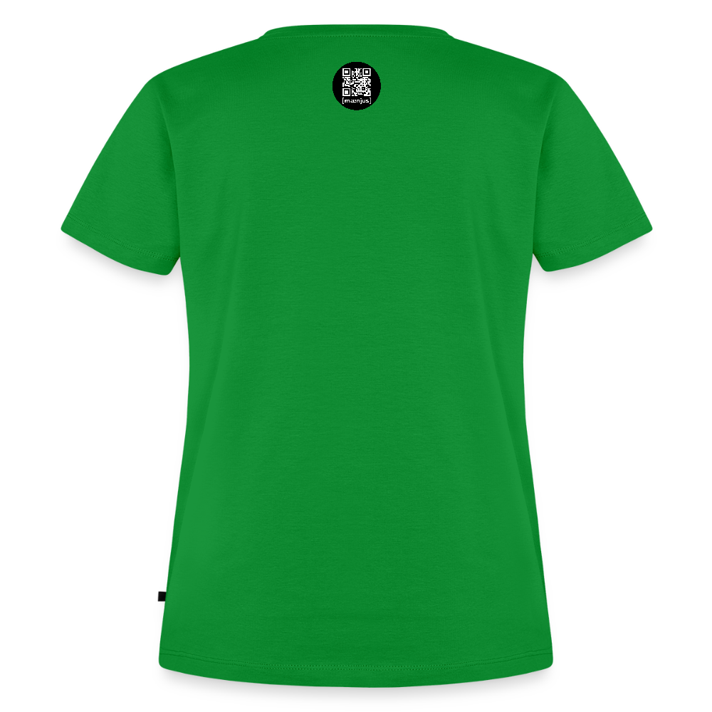 Frauen Premium T-Shirt mit OKTOBERFEST SKULL GIRL PRINT - Grün