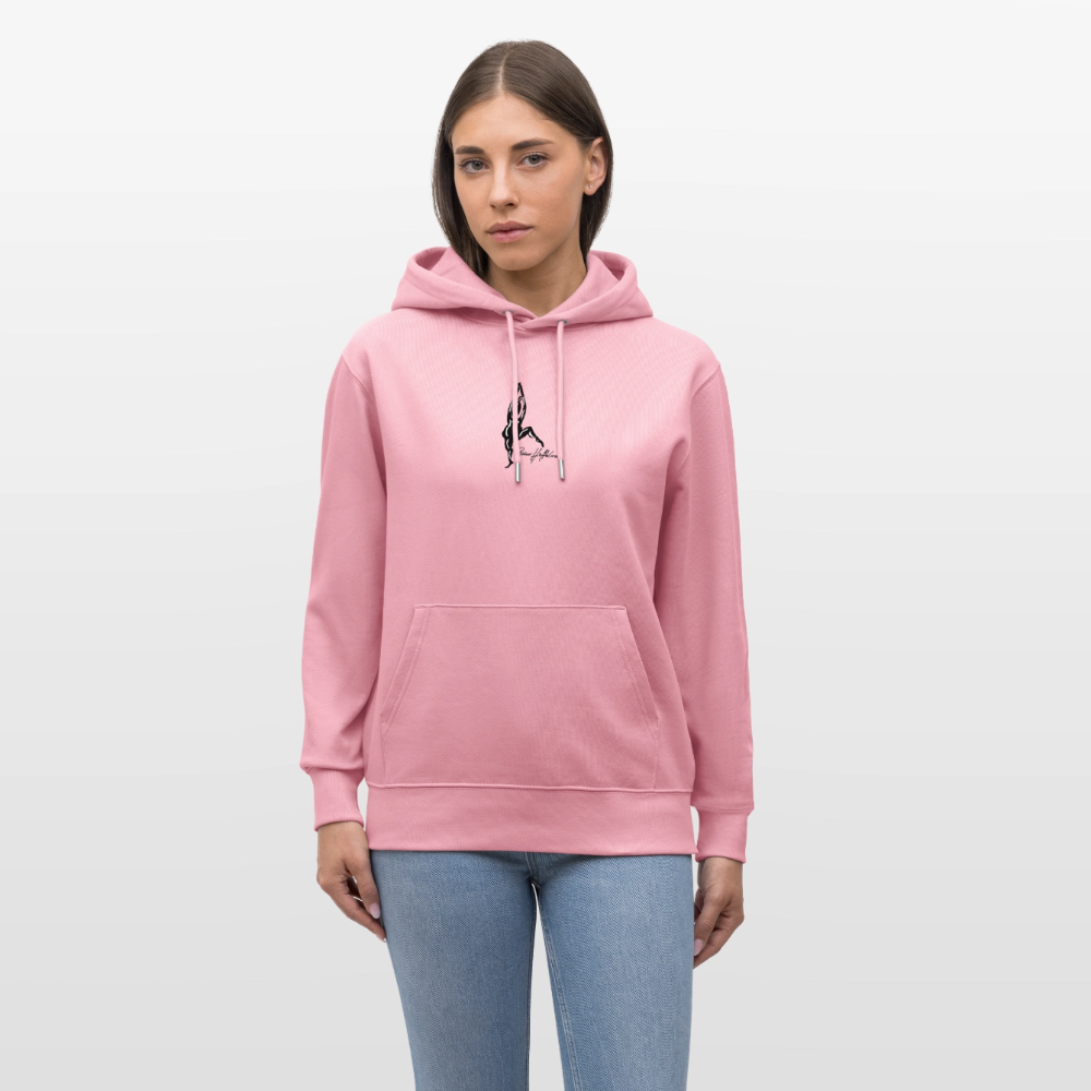 Unisex Bio-Hoodie mit TUSCHEMÄNNCHEN PRINT - Lila Traum