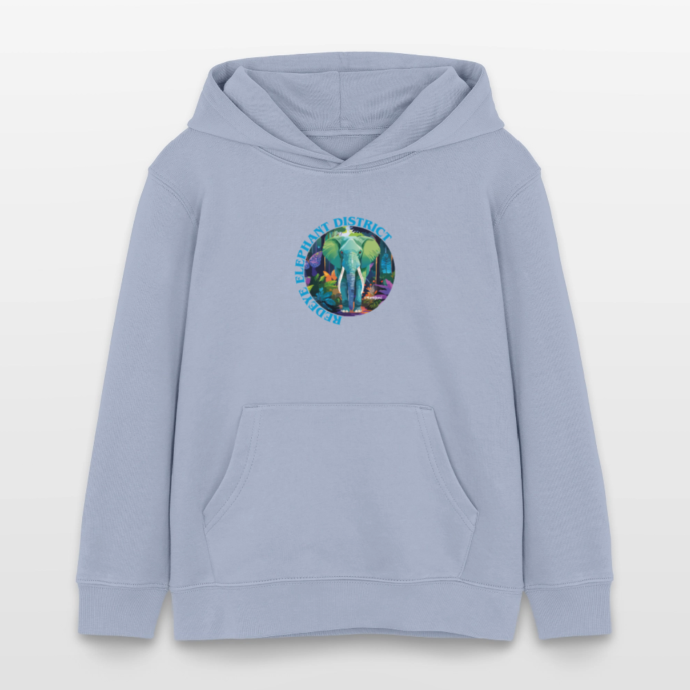 MNJS KIDS Bio-Hoodie mit REDEYE ELEPHANT DISTRICT PRINT - Lavendel-Violett