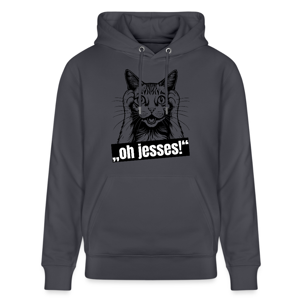 Unisex Hoodie mit OH JESSES PRINT - Indigoblau