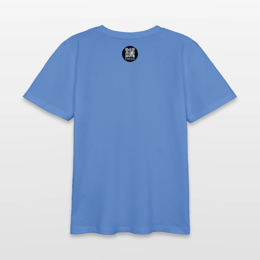 MNJS TEENS Bio T-Shirt mit WELCOME TO THE JUNGLE PRINT - Blau