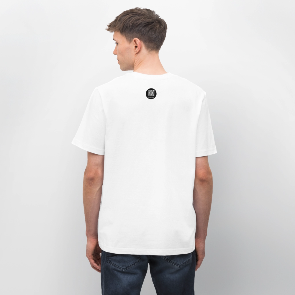 Unisex Bio-T-Shirt mit zündX PRINT - Weiß