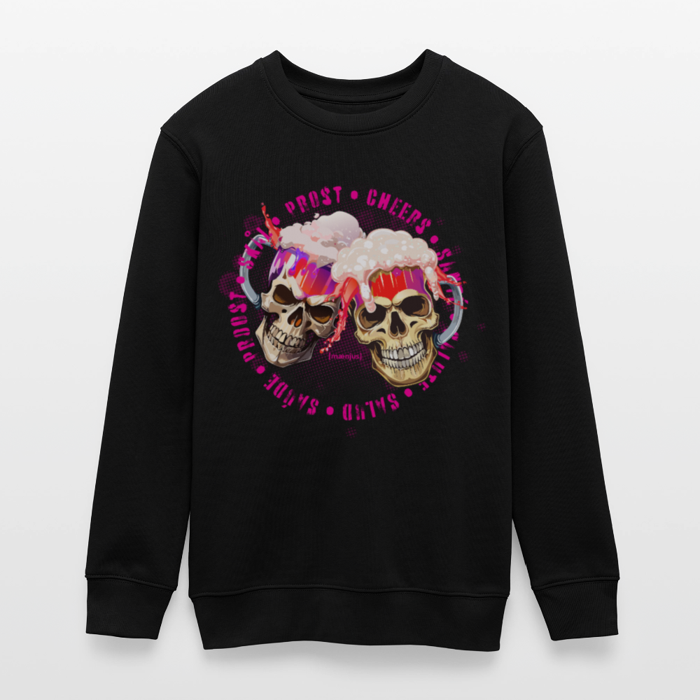 MNJS TEENS Bio Sweatshirt mit OKTOBERFEST EDITION GIRLS PRINT - Schwarz