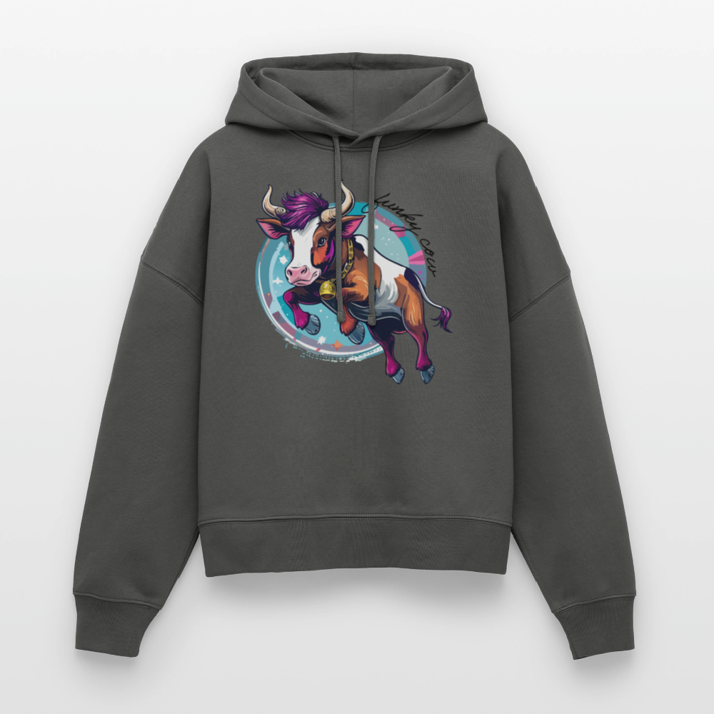 Stanley/Stella Boxy Frauen Bio Hoodie Nora - Anthrazit