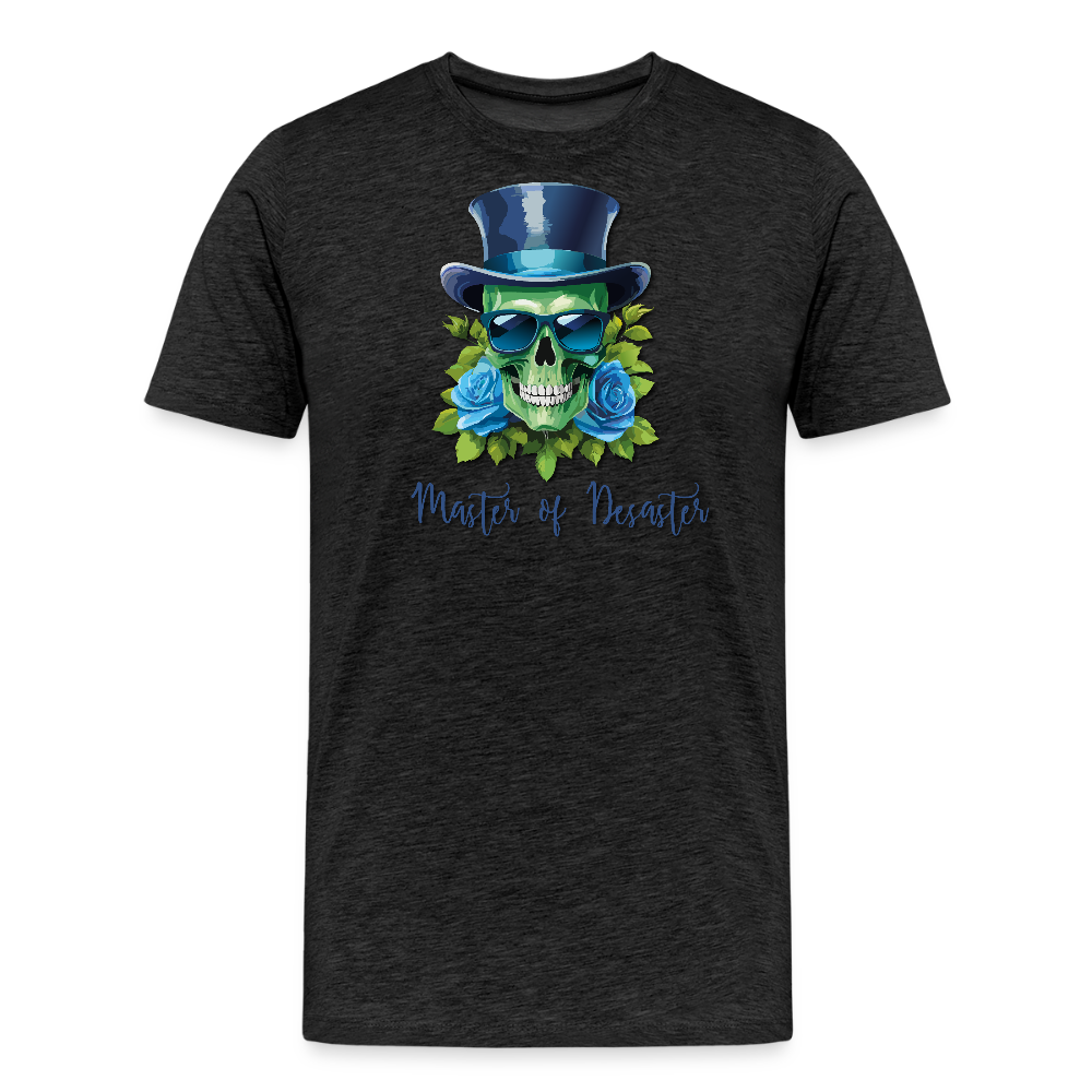 Männer Premium T-Shirt mit MASTER OF DESASTER PRINT - Anthrazit