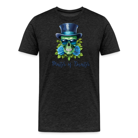 Männer Premium T-Shirt mit MASTER OF DESASTER PRINT - Anthrazit