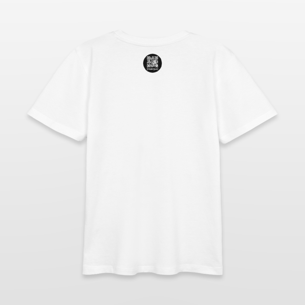 MNJS TEENS Bio T-Shirt mit RAKETE PRINT - Weiß