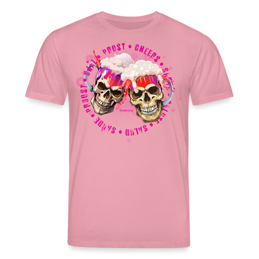 Unisex Bio-T-Shirt mit OKTOBERFEST SKULL GIRL PRINT - Lila Traum