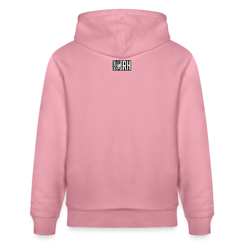 Unisex Bio-Hoodie mit TUSCHEMÄNNCHEN PRINT - Lila Traum