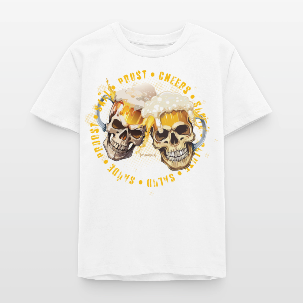 MNJS TEENS Bio T-Shirt mit OKTOBERFEST EDITION BOYS PRINT - Weiß