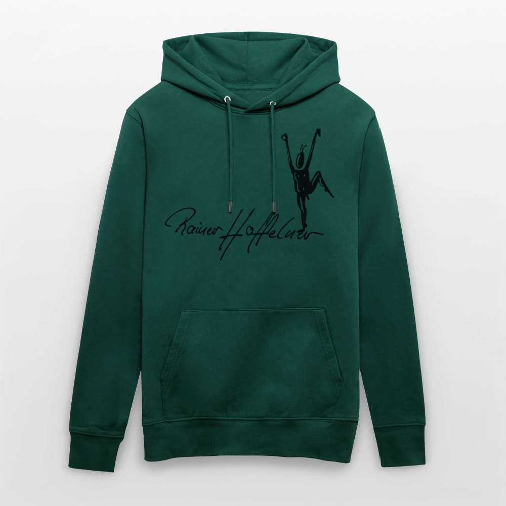 Unisex Bio-Hoodie mit TUSCHEMÄNNCHEN PRINT - Forest