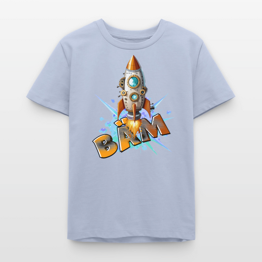MNJS TEENS Bio T-Shirt mit BÄM PRINT - Lavendel-Violett