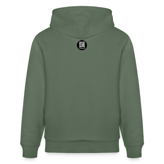 Unisex Bio-Hoodie mit MANDALA VIBES PRINT - Tanngrün