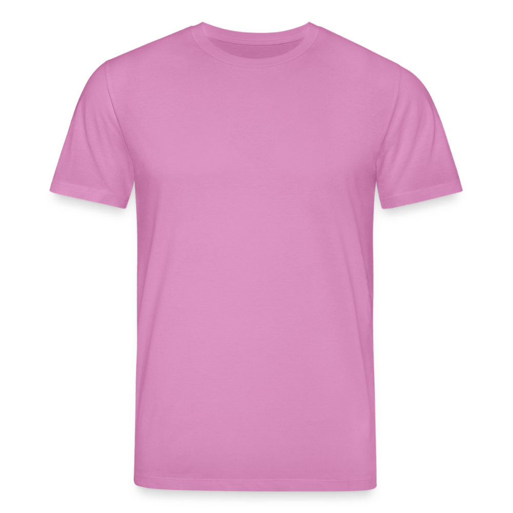 Unisex Bio-T-Shirt mit Flying Cow Print Rückseite - Pink