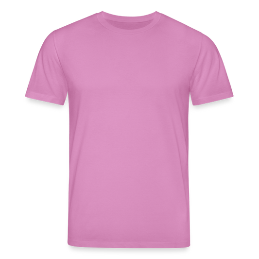 Unisex Bio-T-Shirt mit Flying Cow Print Rückseite - Pink