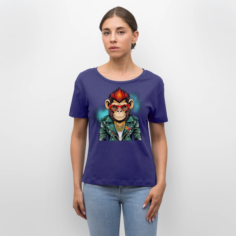 Frauen T-Shirt mit MONKEYPRINT - Dämmerung