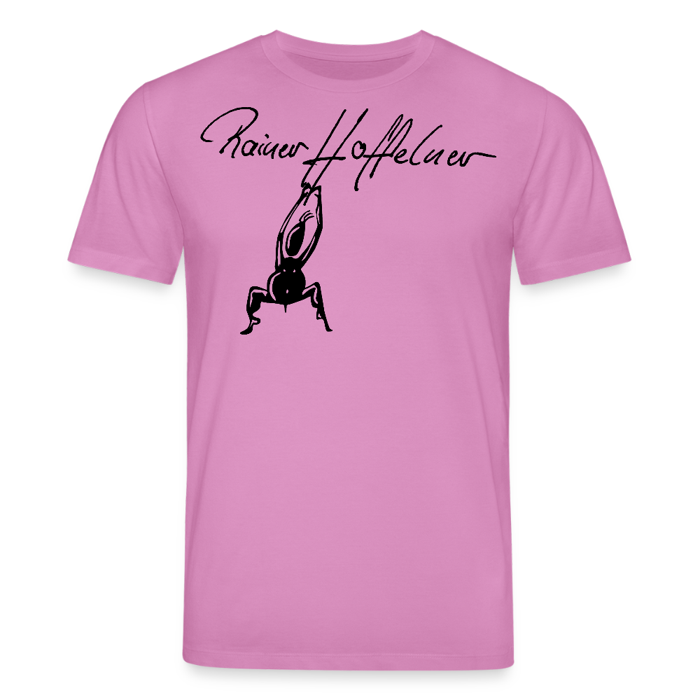 Unisex Bio-T-Shirt mit TUSCHEMÄNNCHEN PRINT - Pink