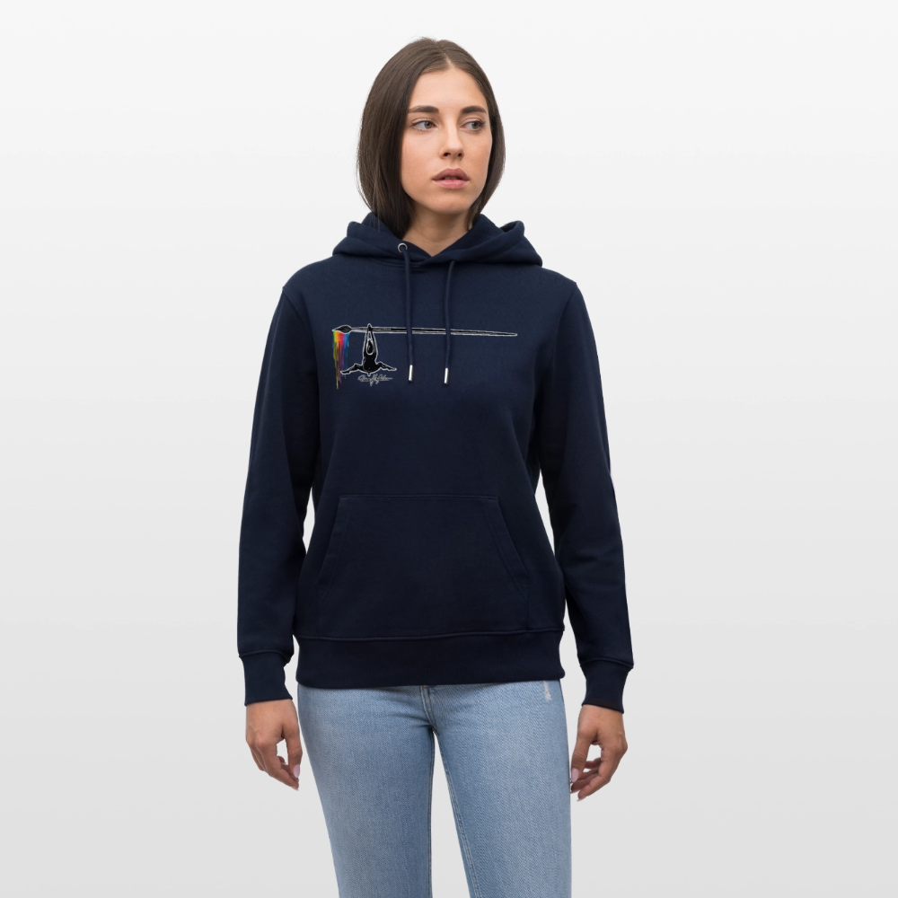 Unisex Hoodie mit TUSCHEMÄNNCHEN PRINT - Navy