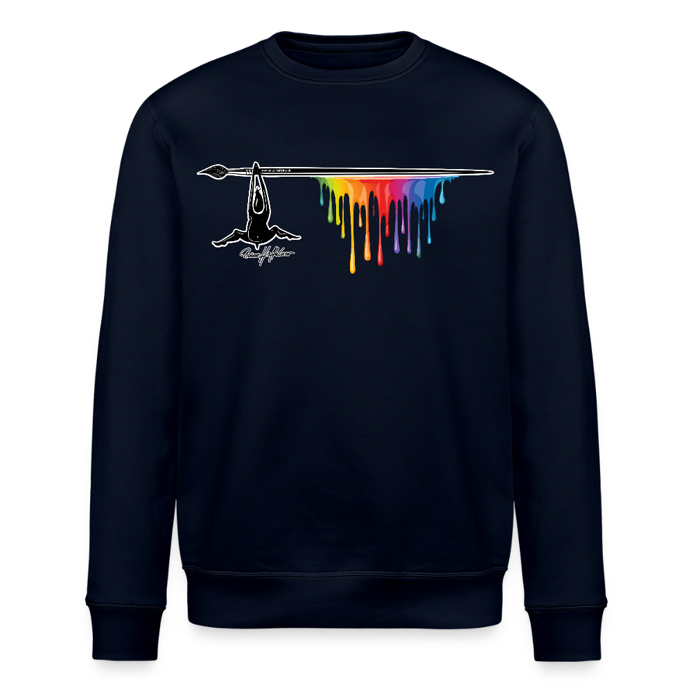 Unisex Bio-Sweatshirt mit MÄNNLE PRINT - Navy