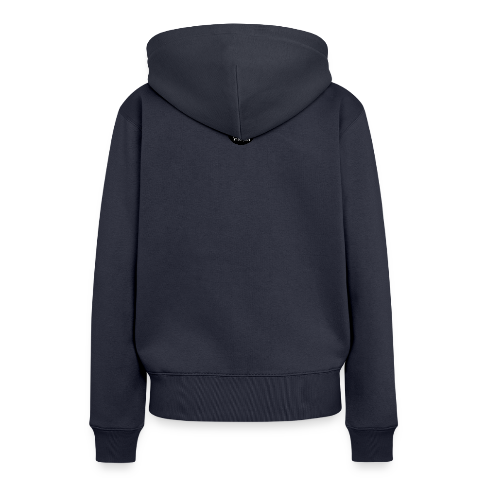 Frauen Premium Hoodie mit RAKETE PRINT - Navy