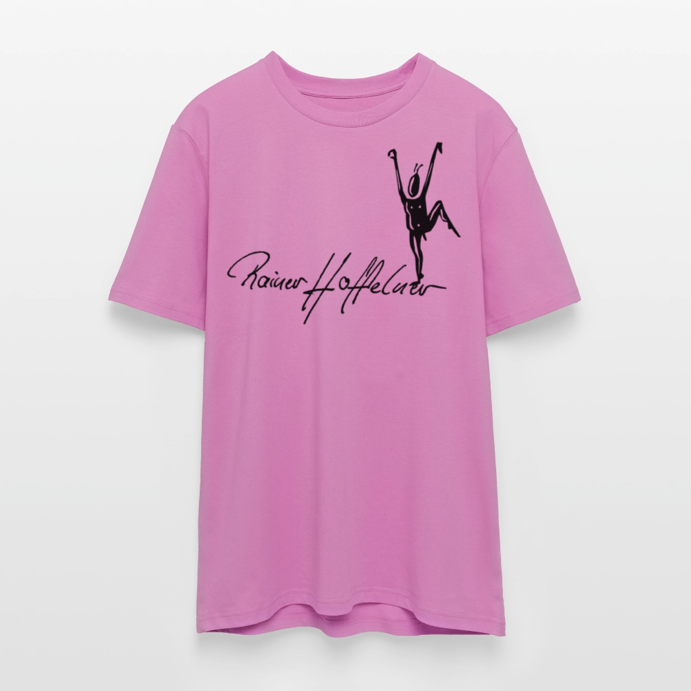 Unisex Bio-T-Shirt mit TUSCHEMÄNNCHEN PRINT - Pink