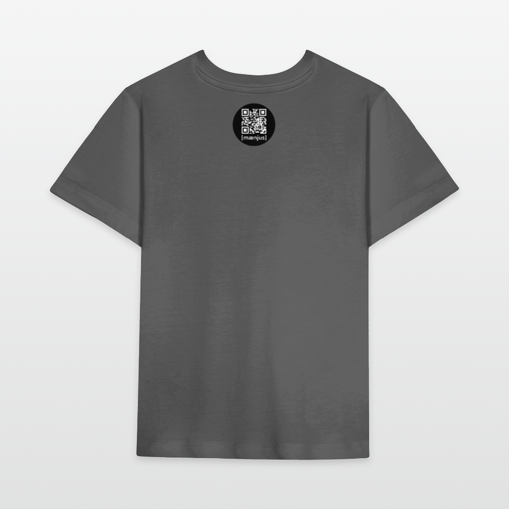 MNJS KIDS Bio T-Shirt mit CAMAELEON PRINT - Anthrazit