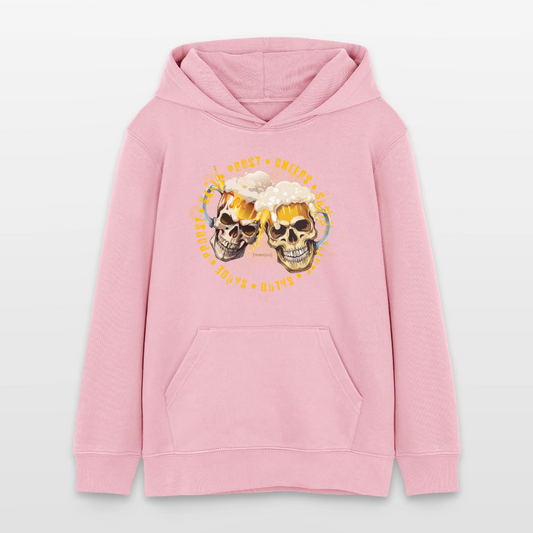 Teens Bio-Hoodie mit OKTOBERFEST EDITION BOYS PRINT - Hellrosa