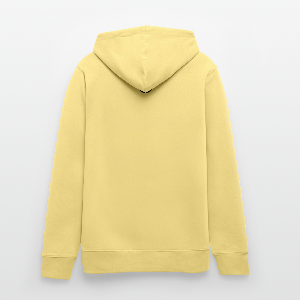 Unisex Bio-Hoodie mit SCHROTTWICHTEL PRINT - Gelb Viva