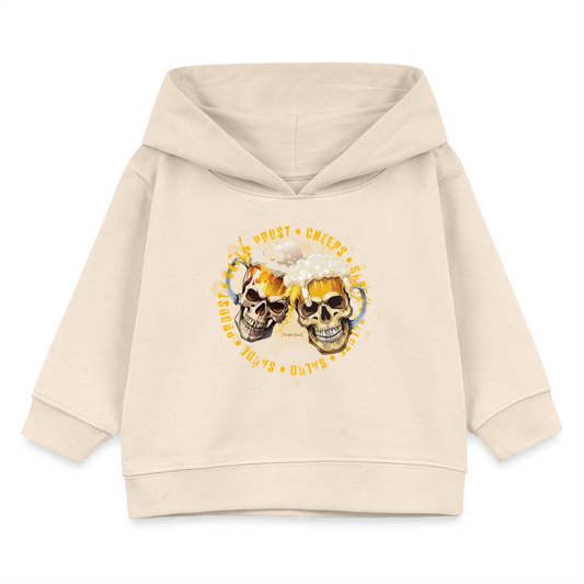 MNJS KIDS Bio Hoodie mit OKTOBERFEST EDITION BOYS PRINT - Weißgrau