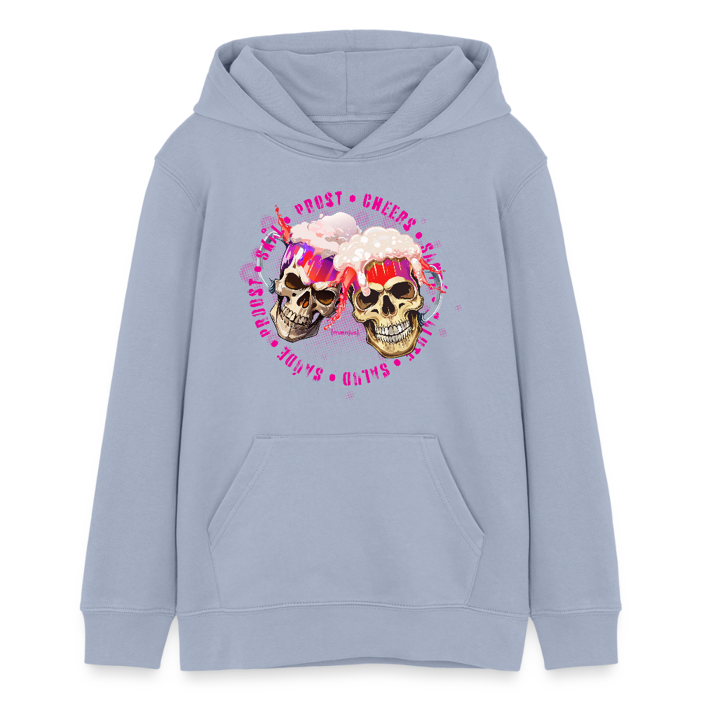 Teens Bio-Hoodie mit OKTOBERFEST EDITION GIRLS PRINT - Lavendel-Violett