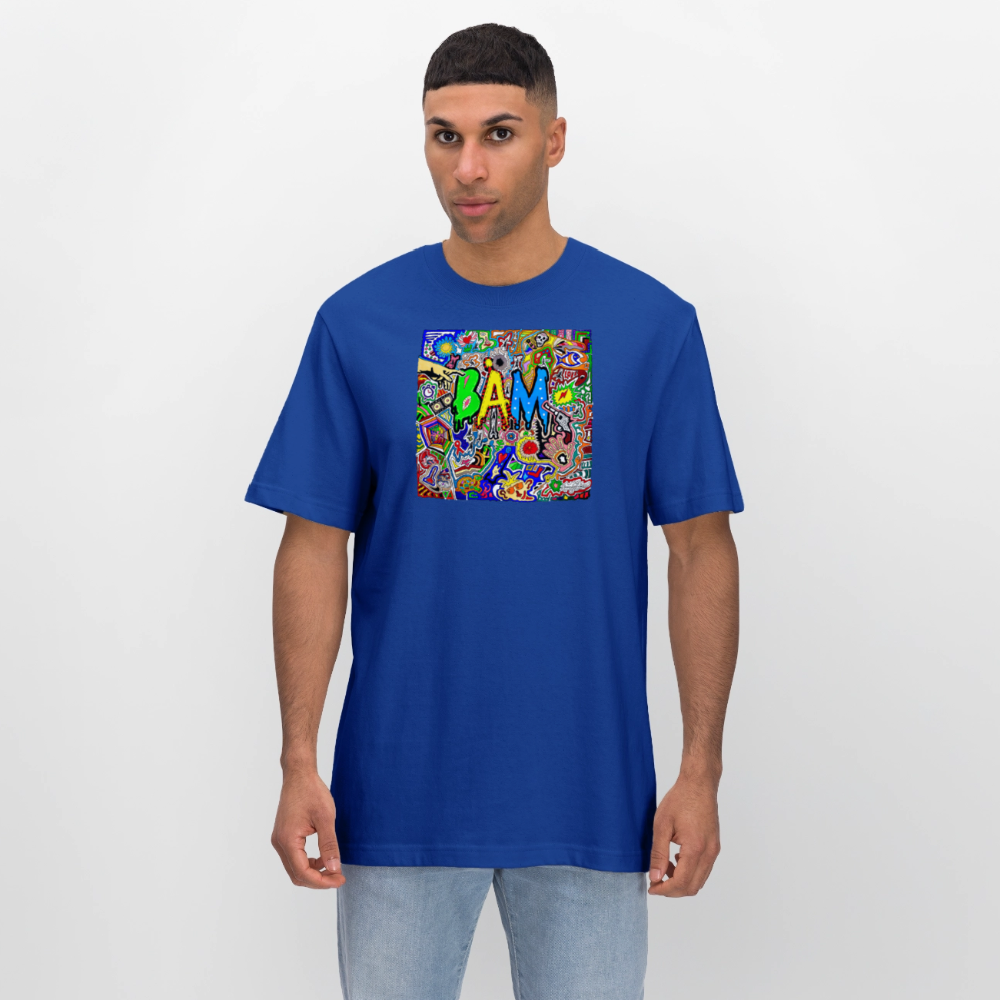 Unisex Bio-T-Shirt mit BÄM PRINT - Dunkelblau