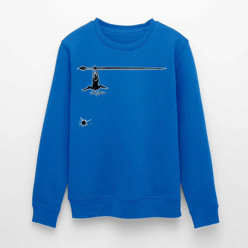 Unisex Bio-Sweatshirt mit MÄNNLE PRINT - Königsblau