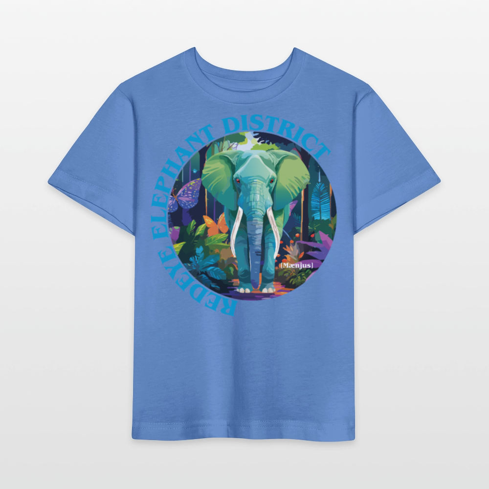 MNJS KIDS T-Shirt mit REDEYE ELEPHANT DISTRICT PRINT - Blau