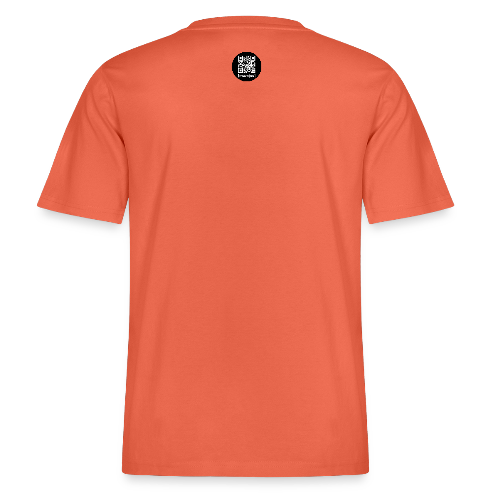 Unisex Bio-T-Shirt mit SCHROTTWICHTEL PRINT - Hellrot