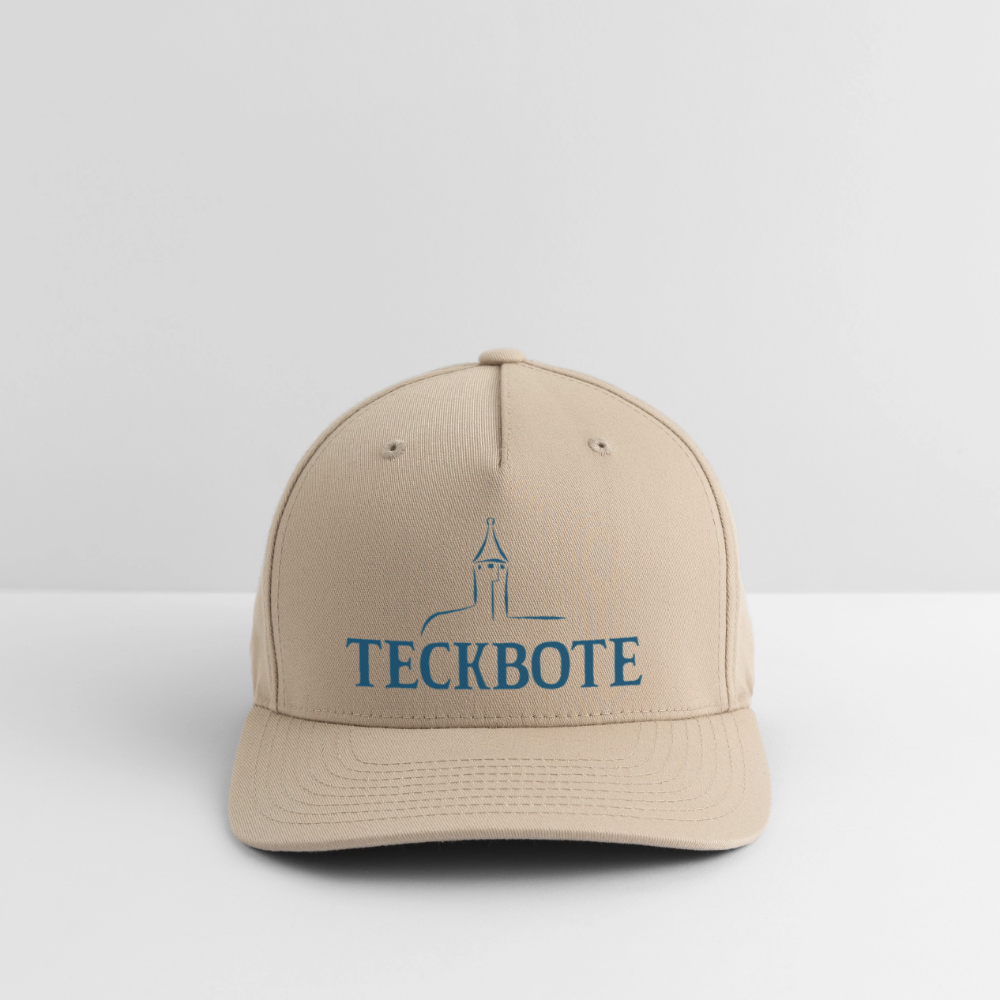 Flexfit Cap mit TECKBOTE PRINT - Khaki