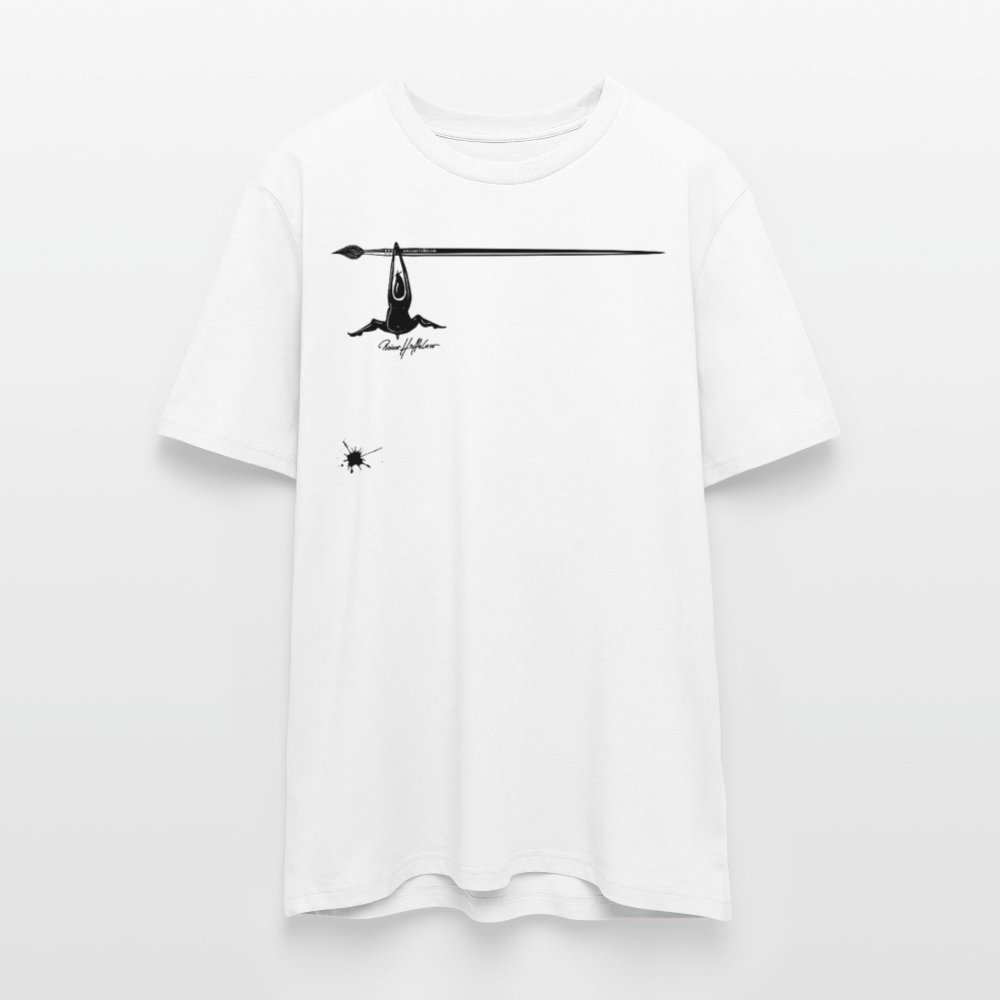 Unisex Bio-T-Shirt mit MÄNNLE PRINT - Weiß