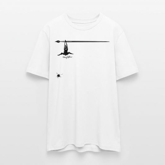 Unisex Bio-T-Shirt mit MÄNNLE PRINT - Weiß