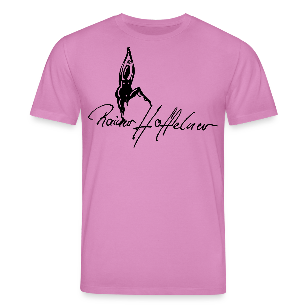 Unisex Bio-T-Shirt mit TUSCHEMÄNNCHEN PRINT - Pink